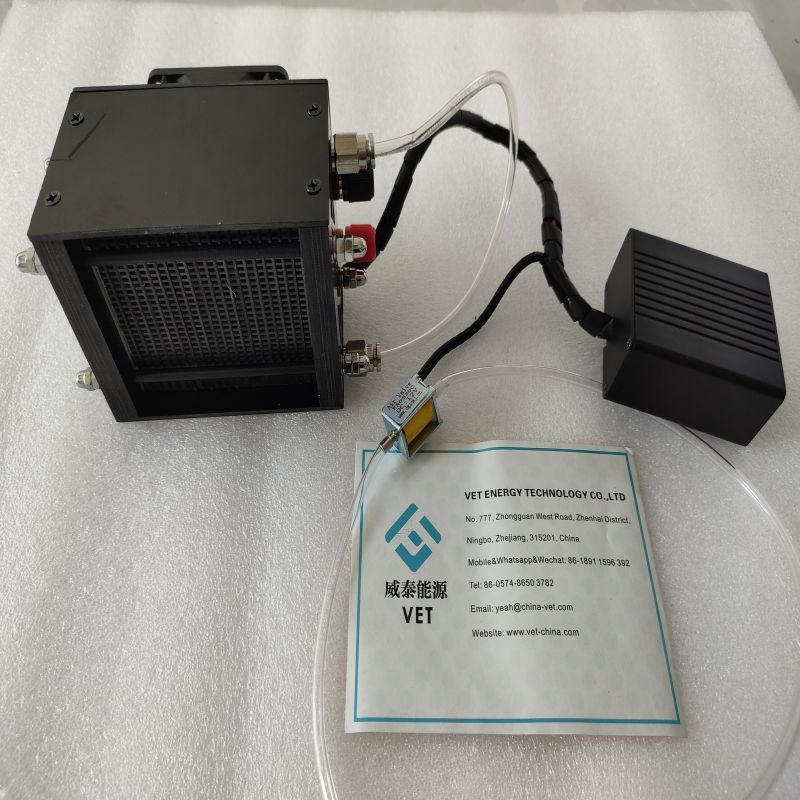 Pemfc 12v водородна горивни ќелии за дрон 100w метален биполарен водороден горивни ќелии