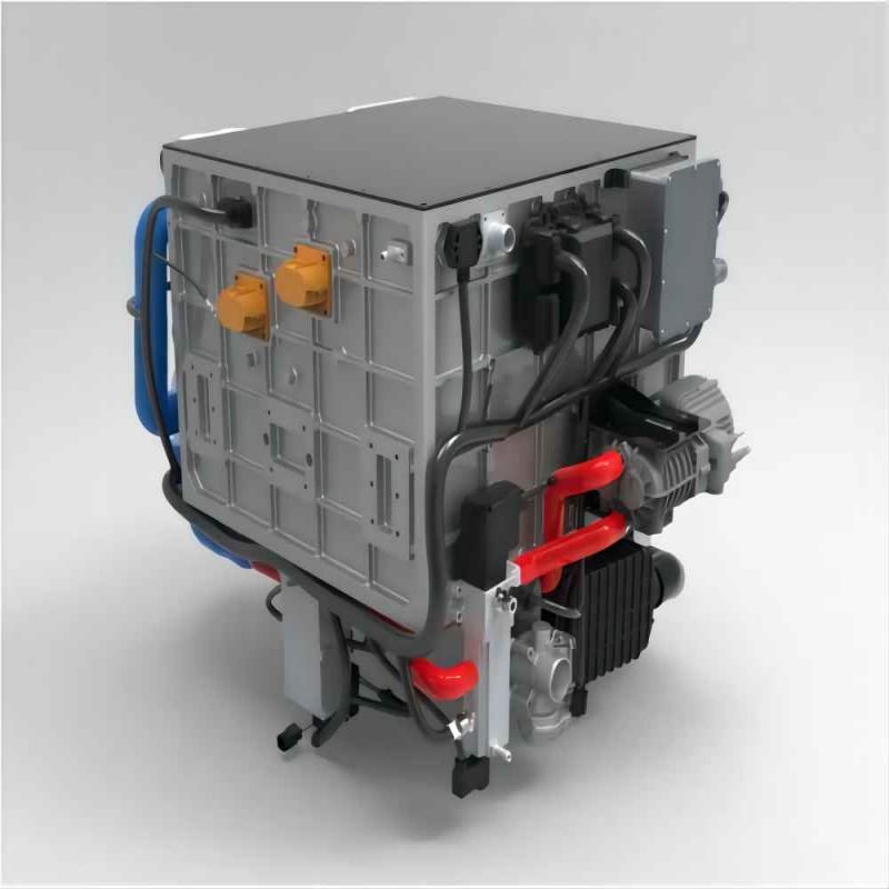 Стак за горивни ќелии со водород 100KW со вода за ладење за автомобилска употреба